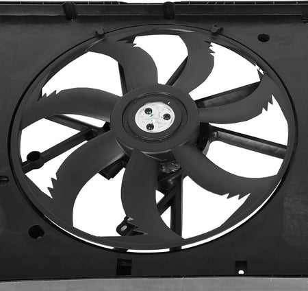 Radiator Cooling Fan Assembly Compatible with 2020-2022 Toyota Highlander Hybrid (LE, Limited, Platinum, XLE) - Engine Cooling Fan Replacement 624980 - KUDUPARTS