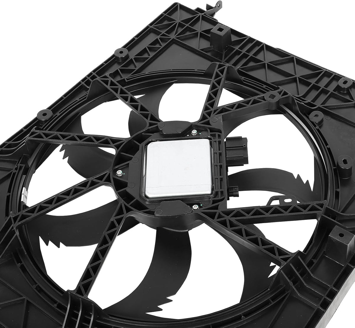 Radiator Cooling Fan Assembly Compatible with 2020-2022 Toyota Highlander Hybrid (LE, Limited, Platinum, XLE) - Engine Cooling Fan Replacement 624980 - KUDUPARTS