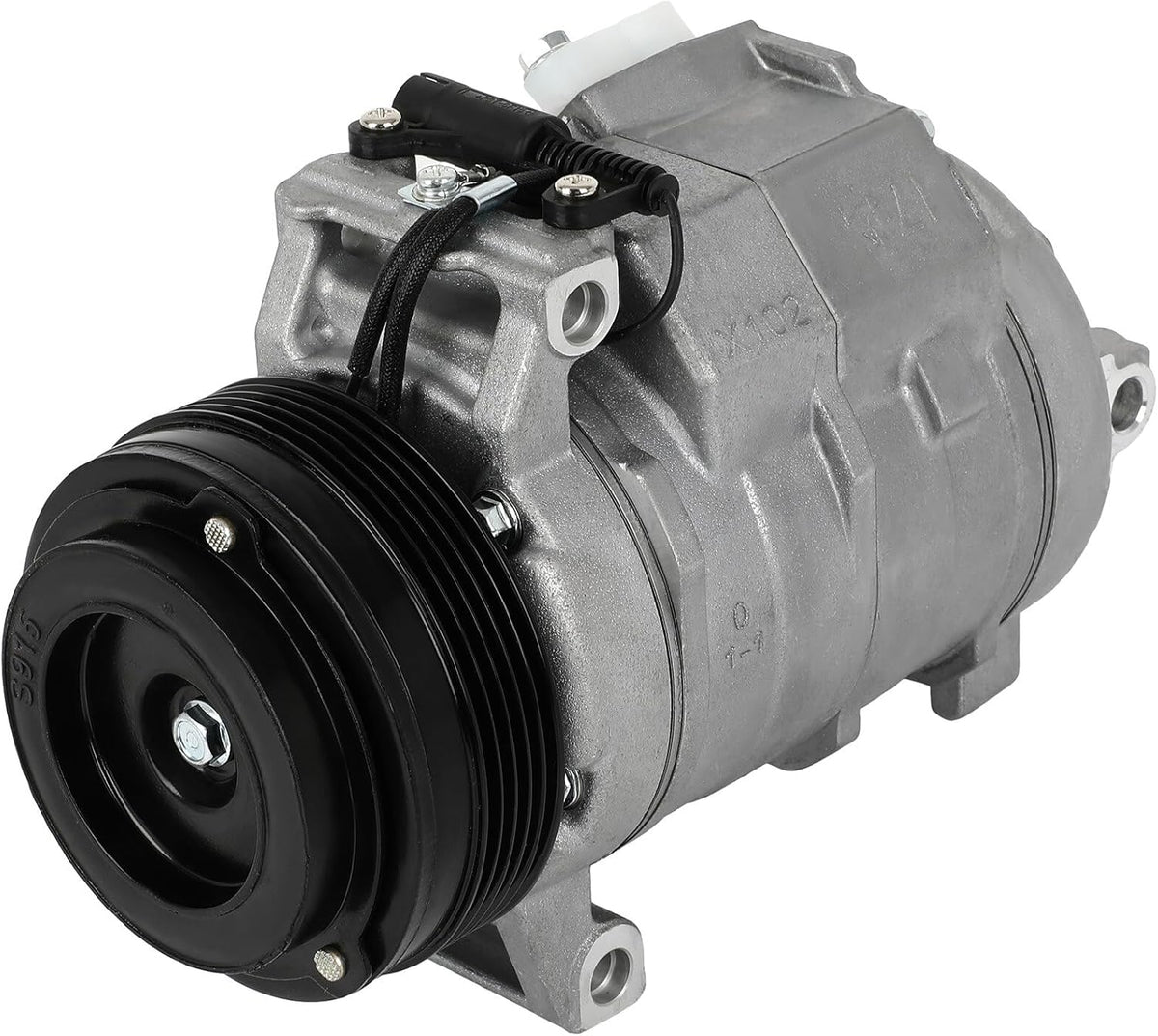 A/C Compressor with Clutch - Compatible with BMW X5 3.0L 2001-2002 & Land Rover Range Rover 4.4L 2003-2005 - KUDUPARTS