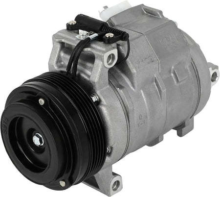 A/C Compressor with Clutch - Compatible with BMW X5 3.0L 2001-2002 & Land Rover Range Rover 4.4L 2003-2005 - KUDUPARTS