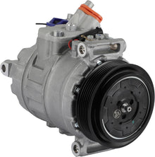 A/C Compressor with Clutch for 2012-2015 Mercedes-Benz C250 SLK250 1.8L - KUDUPARTS