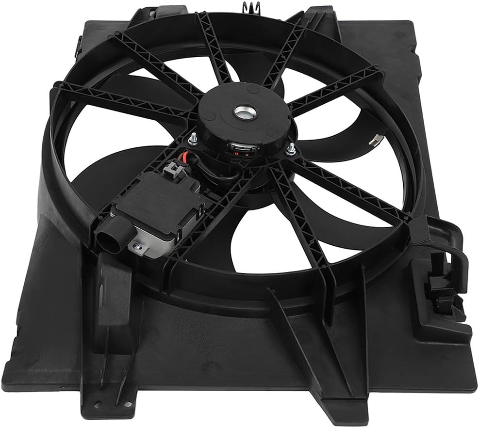 Radiator Cooling Fan Assembly Compatible with 2006-2011 for Ford Crown Victoria/for Lincoln Town Car/for Mercury Grand Marquis,Replace 620-119,621380CU,‎FO3115178,621-353,FA70841,CF15005