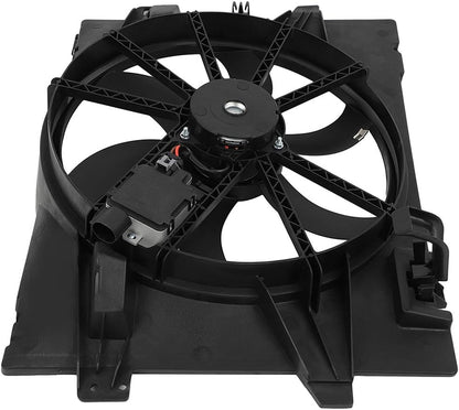 Radiator Cooling Fan Assembly Compatible with 2006-2011 for Ford Crown Victoria/for Lincoln Town Car/for Mercury Grand Marquis,Replace 620-119,621380CU,‎FO3115178,621-353,FA70841,CF15005