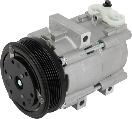 A/C Compressor with Clutch Compatible with Ford Contour 2.5L (1995-2000) & Mazda Tribute 3.0L (2001-2006) - KUDUPARTS
