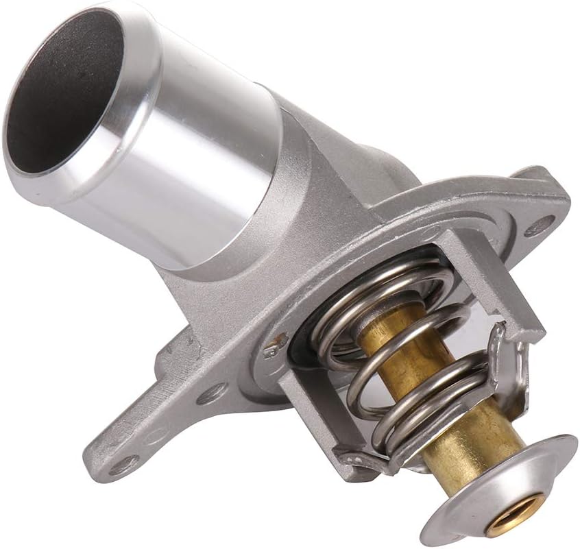 12600172 Engine Coolant Thermostat & Housing Assembly - Fits Buick Rainier 2006, Cadillac CTS 2004-2007, Cadillac Escalade 2002-2006 - KUDUPARTS