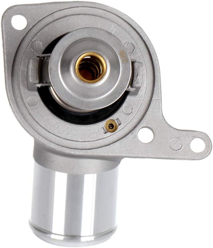 12600172 Engine Coolant Thermostat & Housing Assembly - Fits Buick Rainier 2006, Cadillac CTS 2004-2007, Cadillac Escalade 2002-2006 - KUDUPARTS