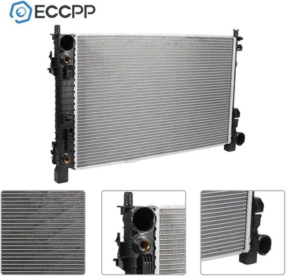 Radiator Compatible with Mercedes-Benz C230 1.8L (2003-2005), C230 2.3L (2002), C230 2.5L (2006-2009), C240 2.6L (2001-2005)