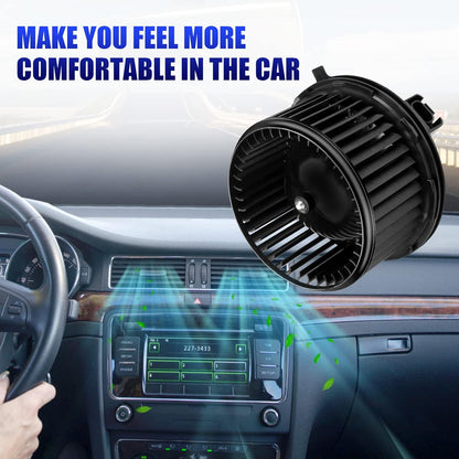 AC Blower Motor with Fan - Compatible with 2003-2006 Chevy Silverado 1500/2500, Suburban, Avalanche, GMC Sierra, Yukon, Cadillac Escalade - HVAC Heater Blower Motor Replaces #700191