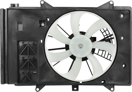 Radiator Cooling Fan Assembly Compatible with 2016-2022 Mazda CX-3 – Engine Cooling Fan Replacement 621560, 624030, 621-560, MA3115166, PEHH15025 - KUDUPARTS