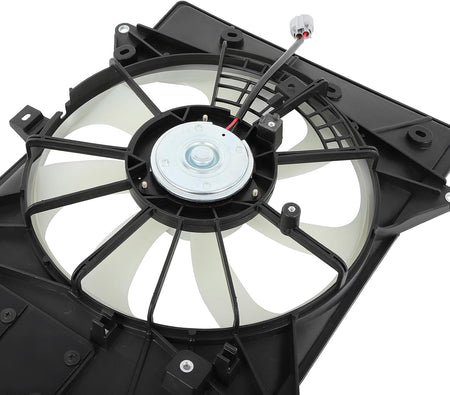 Radiator Cooling Fan Assembly Compatible with 2016-2022 Mazda CX-3 – Engine Cooling Fan Replacement 621560, 624030, 621-560, MA3115166, PEHH15025 - KUDUPARTS