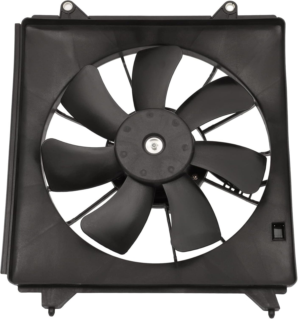 A/C Condenser Cooling Fan Assembly Compatible with Honda Accord 2013-2017 - KUDUPARTS