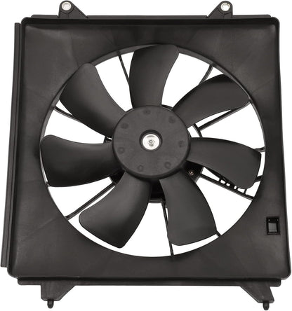 A/C Condenser Cooling Fan Assembly Compatible with Honda Accord 2013-2017