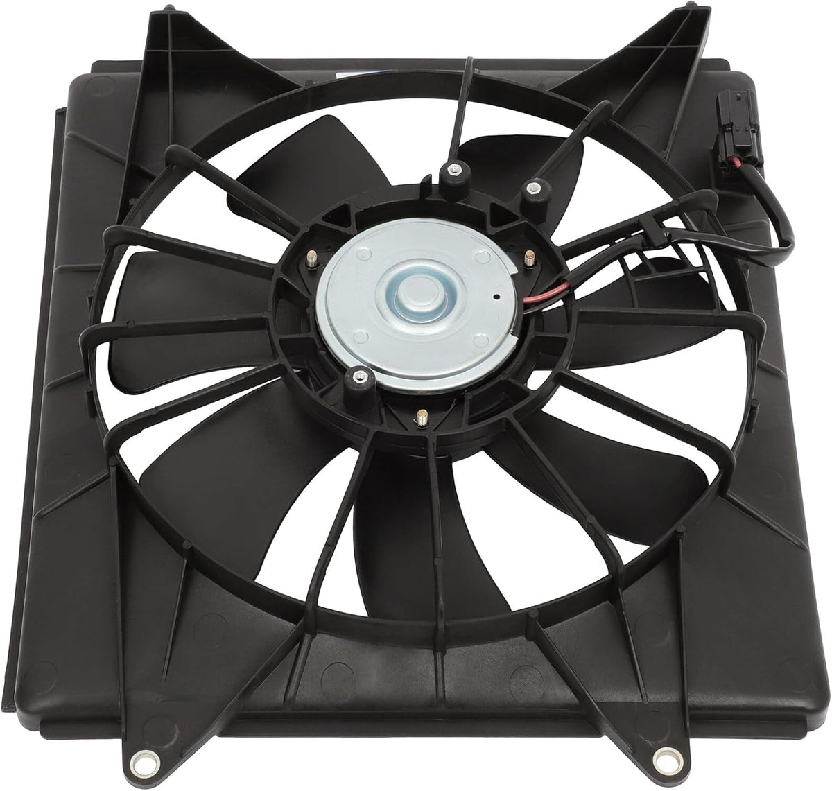 A/C Condenser Cooling Fan Assembly Compatible with Honda Accord 2013-2017 - KUDUPARTS