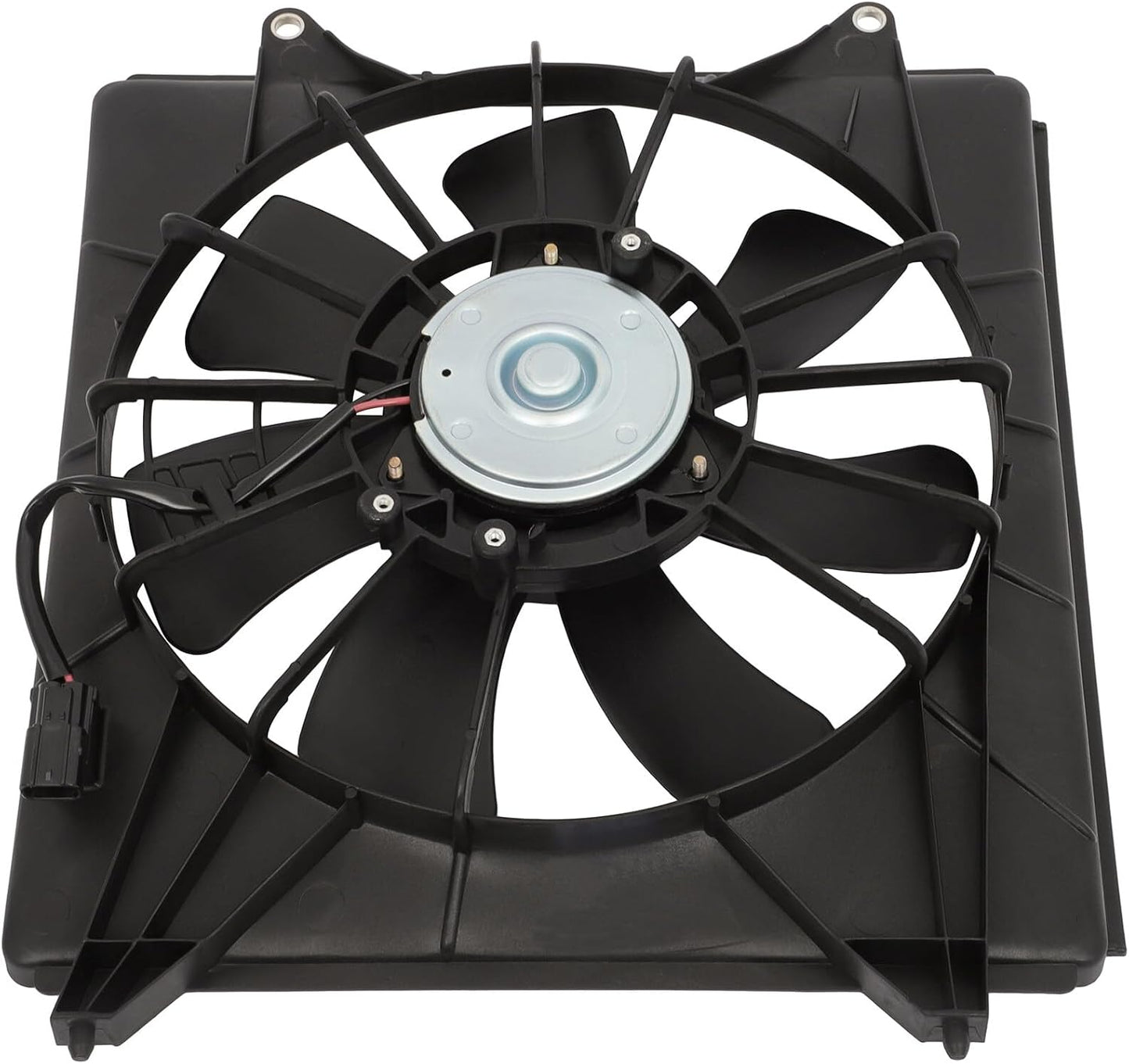 A/C Condenser Cooling Fan Assembly Compatible with Honda Accord 2013-2017