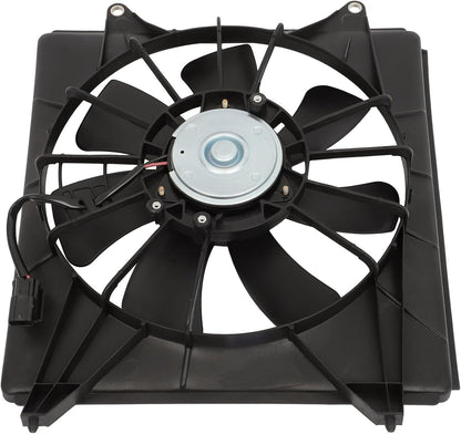 A/C Condenser Cooling Fan Assembly Compatible with Honda Accord 2013-2017