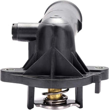 Engine Coolant Thermostat and Housing Assembly Compatible with Dodge Durango 2011-2017, Jeep Grand Cherokee 2011-2019