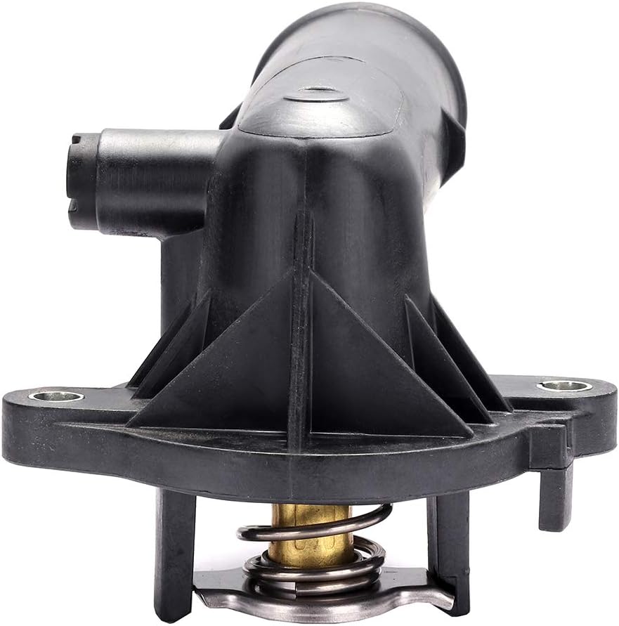 Engine Coolant Thermostat and Housing Assembly Compatible with Dodge Durango 2011-2017, Jeep Grand Cherokee 2011-2019 - KUDUPARTS