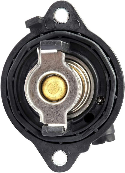 Engine Coolant Thermostat and Housing Assembly Compatible with Dodge Durango 2011-2017, Jeep Grand Cherokee 2011-2019