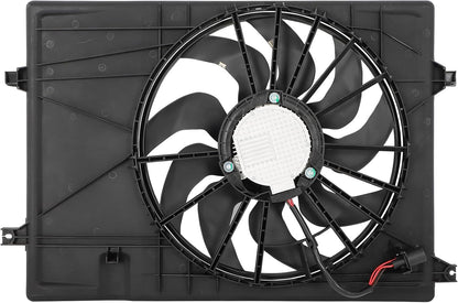 Radiator Cooling Fan Assembly Compatible with 2020-2023 Kia Telluride EX/LX/Sport Utility 4-Door – Engine Cooling Fan Replacement 625060