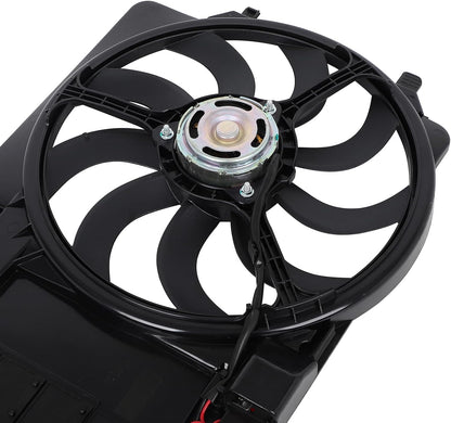Engine Cooling Fan Assembly Compatible with 2002-2003 Mini Cooper 1.6L (Models 17101475577, 620902, 621980)