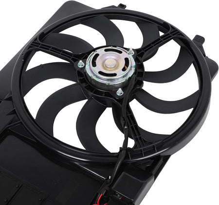 Engine Cooling Fan Assembly Compatible with 2002-2003 Mini Cooper 1.6L (Models 17101475577, 620902, 621980) - KUDUPARTS