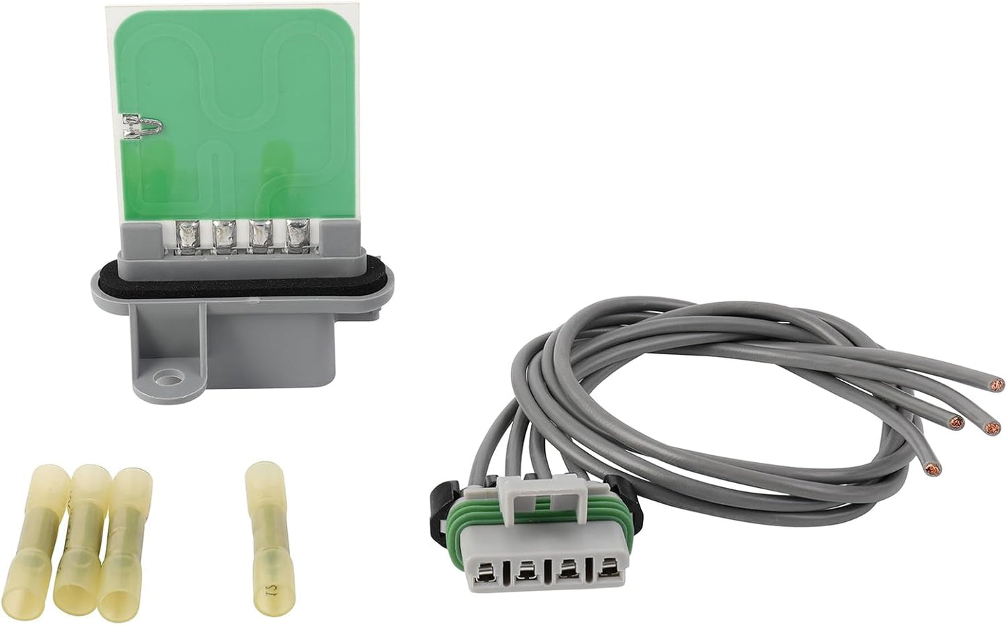 AC Blower Motor Resistor Compatible with 1995-2005 Chevy Cavalier & Pontiac Sunfire – HVAC Heater Blower Resistor Control Module (Replaces RU44, 973-281, 973-002, 973281, 973002, 3A1029, 52476725)
