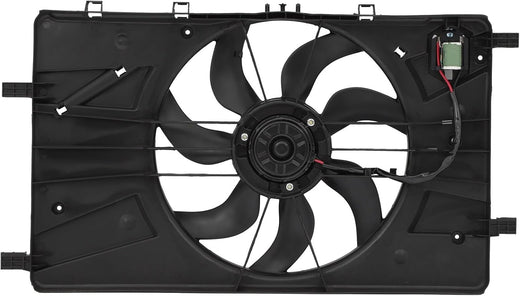 Radiator Cooling Fan Compatible with 2012 Buick Verano & 2011–2016 Chevrolet Cruze - KUDUPARTS