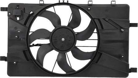 Radiator Cooling Fan Compatible with 2012 Buick Verano & 2011–2016 Chevrolet Cruze - KUDUPARTS
