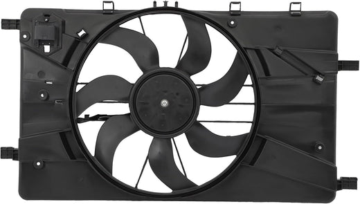 Radiator Cooling Fan Compatible with 2012 Buick Verano & 2011–2016 Chevrolet Cruze - KUDUPARTS