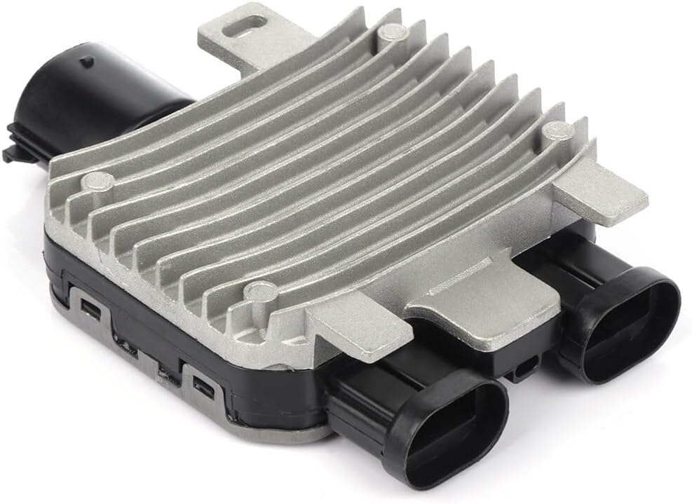 Radiator Cooling Fan Relay Control Module Compatible with Volvo S60 2007-2015, S80 2008-2010, V70 2010-2013, XC60 2010-2016 - KUDUPARTS