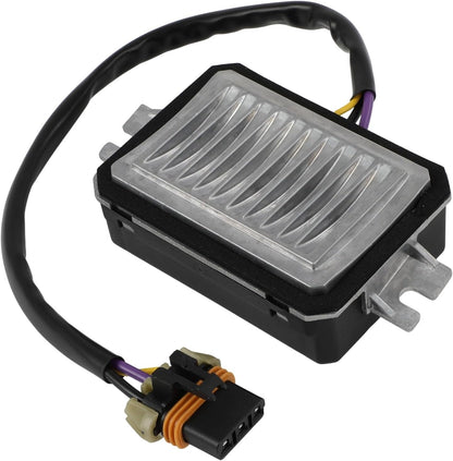 AC Blower Motor Resistor RU536 - Compatible with Buick LeSabre (2000-2005), Cadillac DeVille (1998-2004), Seville (2001-2003), Pontiac Bonneville (2000-2005), Oldsmobile Aurora (2001-2003)