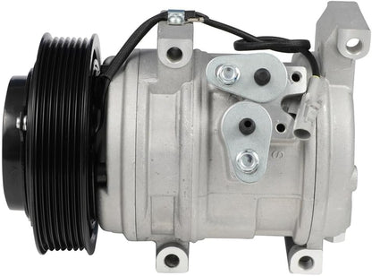 AC Compressor with Clutch – Compatible with 2005-2006 Scion tC 2.4L Air Conditioning Compressor