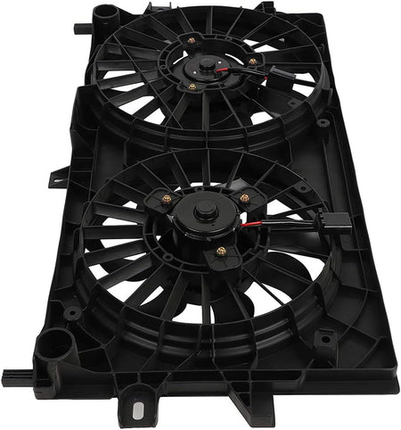 Radiator Cooling Fan Assembly Compatible with 2005-2008 Buick LaCrosse & 2006-2011 Chevrolet Impala – Replaces 621420, 674-00240, GM3115187, 620974, 620973, 621430, 76028, 76022, 1580591 - KUDUPARTS