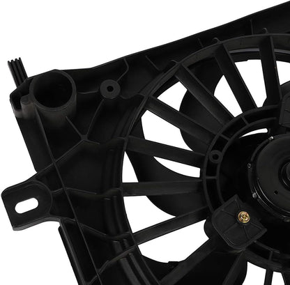 Radiator Cooling Fan Assembly Compatible with 2005-2008 Buick LaCrosse & 2006-2011 Chevrolet Impala – Replaces 621420, 674-00240, GM3115187, 620974, 620973, 621430, 76028, 76022, 1580591