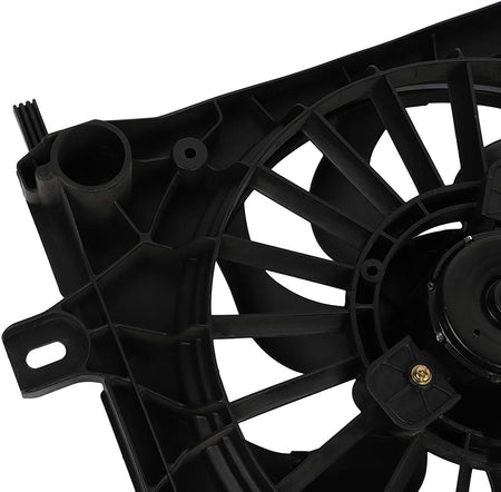 Radiator Cooling Fan Assembly Compatible with 2005-2008 Buick LaCrosse & 2006-2011 Chevrolet Impala – Replaces 621420, 674-00240, GM3115187, 620974, 620973, 621430, 76028, 76022, 1580591 - KUDUPARTS