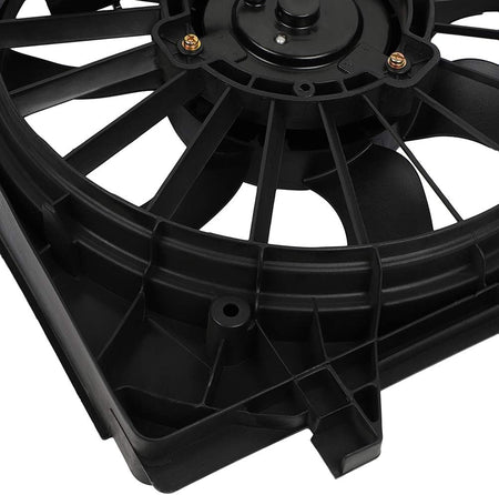 Radiator Cooling Fan Assembly Compatible with 2005-2008 Buick LaCrosse & 2006-2011 Chevrolet Impala – Replaces 621420, 674-00240, GM3115187, 620974, 620973, 621430, 76028, 76022, 1580591 - KUDUPARTS