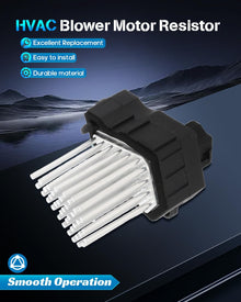 Heater Blower Motor Fan Resistor – A/C Replacement Part for BMW 323Ci (2000), 323i (1999-2000), 325Ci (2001-2006), 325i & 325xi (2001-2005) - KUDUPARTS