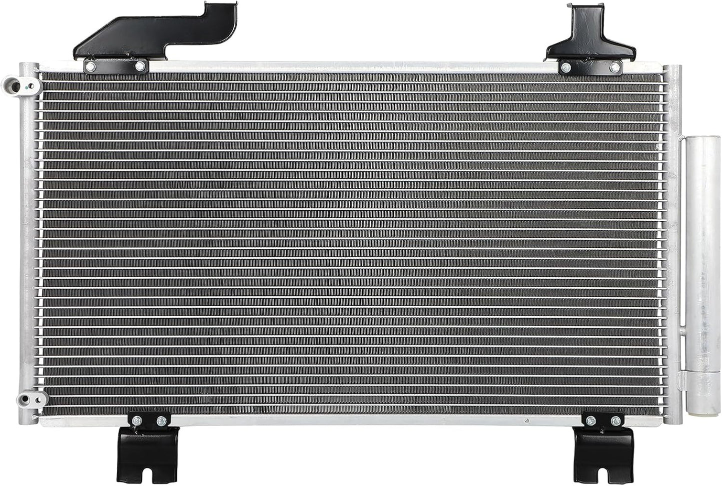 AC Condenser Compatible with 2009-2014 Acura TSX V6 Sedan & 2013-2014 TSX V6 Tech Sedan 4-Door – Radiator Cooling Fan Assembly Replacement (3767, 80100TL2A01, AC3030125)