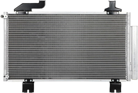 AC Condenser Compatible with 2009-2014 Acura TSX V6 Sedan & 2013-2014 TSX V6 Tech Sedan 4-Door – Radiator Cooling Fan Assembly Replacement (3767, 80100TL2A01, AC3030125) - KUDUPARTS
