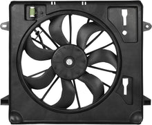Radiator Cooling Fan Assembly Compatible with 2007-2011 Jeep Wrangler – Engine Cooling Fan Replacement (620-055, 621680, 76035, CF13027, FA70437, 55056642AB, 55057123AB, 68085950AA) - KUDUPARTS