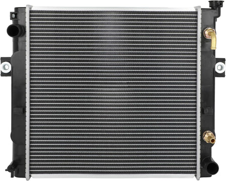 16410U220071 Radiator for Toyota Forklift - Aluminum Core Coolant Radiator Assembly, Replaces #16410U120171, 16410U217071, 16410U22 - KUDUPARTS
