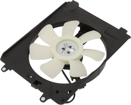Air Conditioning A/C Condenser Compatible with Honda Civic 2006-2011 – Replaces 611520, 386155LAA01, 38611RMXA51, 386165LAA01, 38615R5AA01 – Cooling Fan Assembly - KUDUPARTS