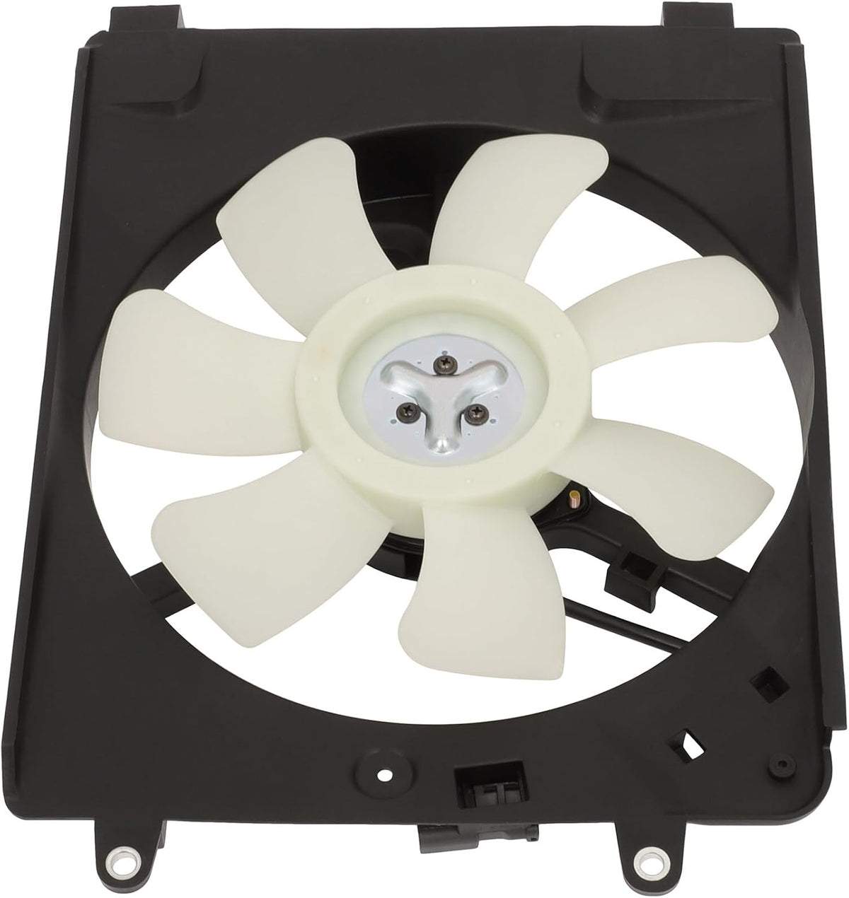 Air Conditioning A/C Condenser Compatible with Honda Civic 2006-2011 – Replaces 611520, 386155LAA01, 38611RMXA51, 386165LAA01, 38615R5AA01 – Cooling Fan Assembly - KUDUPARTS