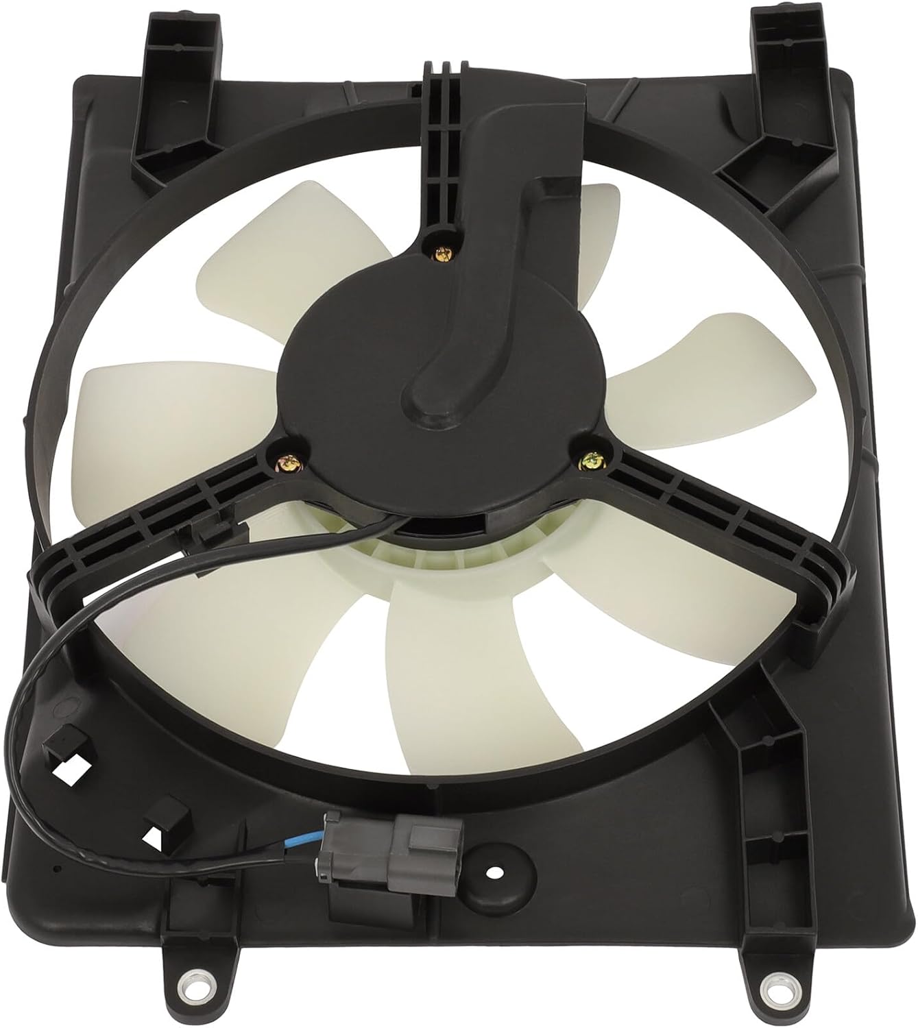 Air Conditioning A/C Condenser Compatible with Honda Civic 2006-2011 – Replaces 611520, 386155LAA01, 38611RMXA51, 386165LAA01, 38615R5AA01 – Cooling Fan Assembly