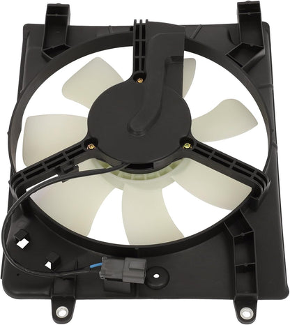 Air Conditioning A/C Condenser Compatible with Honda Civic 2006-2011 – Replaces 611520, 386155LAA01, 38611RMXA51, 386165LAA01, 38615R5AA01 – Cooling Fan Assembly