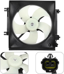 A/C Condenser Cooling Fan Assembly Compatible with 2009-2013 Subaru Forester & 2008-2011 Impreza - KUDUPARTS
