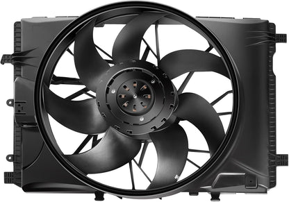 Radiator Cooling Fan Compatible with Mercedes-Benz C230 2008-2009, C250 2010-2015, C300 2008-2014, C350 2008-2015