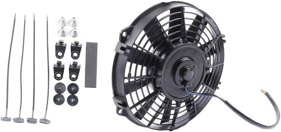 Universal A/C Condenser Compatible with Kia Amanti (2004-2006), Borrego (2009-2011), Cadenza (2014-2018) – Cooling Fan Assembly - KUDUPARTS