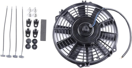 Universal A/C Condenser Compatible with Kia Amanti (2004-2006), Borrego (2009-2011), Cadenza (2014-2018) – Cooling Fan Assembly - KUDUPARTS