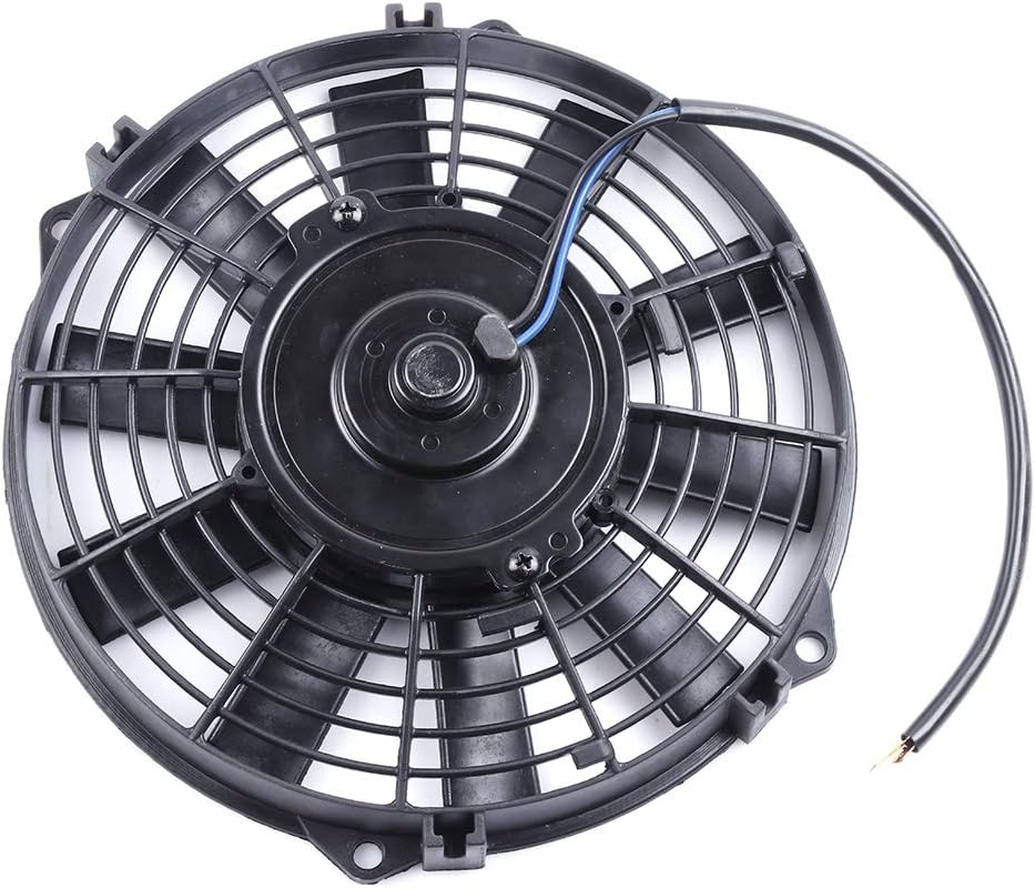 Universal A/C Condenser Compatible with Kia Amanti (2004-2006), Borrego (2009-2011), Cadenza (2014-2018) – Cooling Fan Assembly - KUDUPARTS